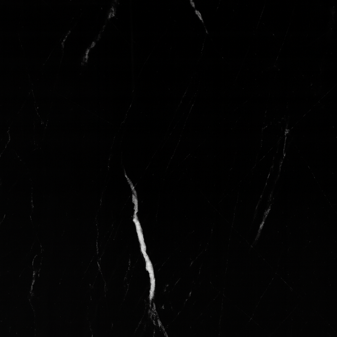 PVC wandpanelen marmer hoogglans Nero Eleganza 260x122 cm