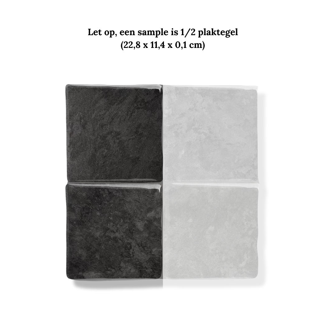 Black mist square adhesive tile 1mm