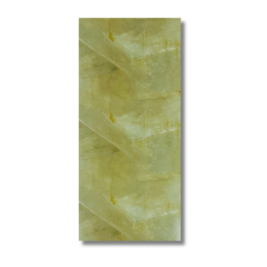 Olijf groene wandpanelen op een witte achtergrond