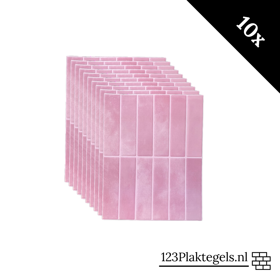 Klebefliese Rose bliss länglich 1mm