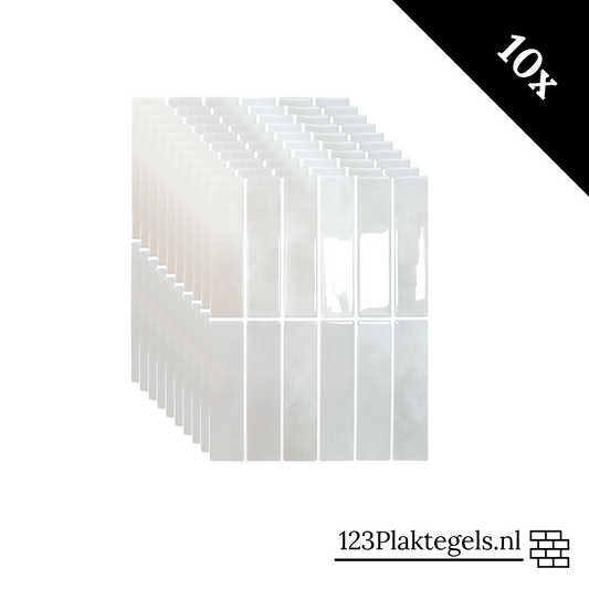 Plaktegel Rose glow langwerpig 1mm