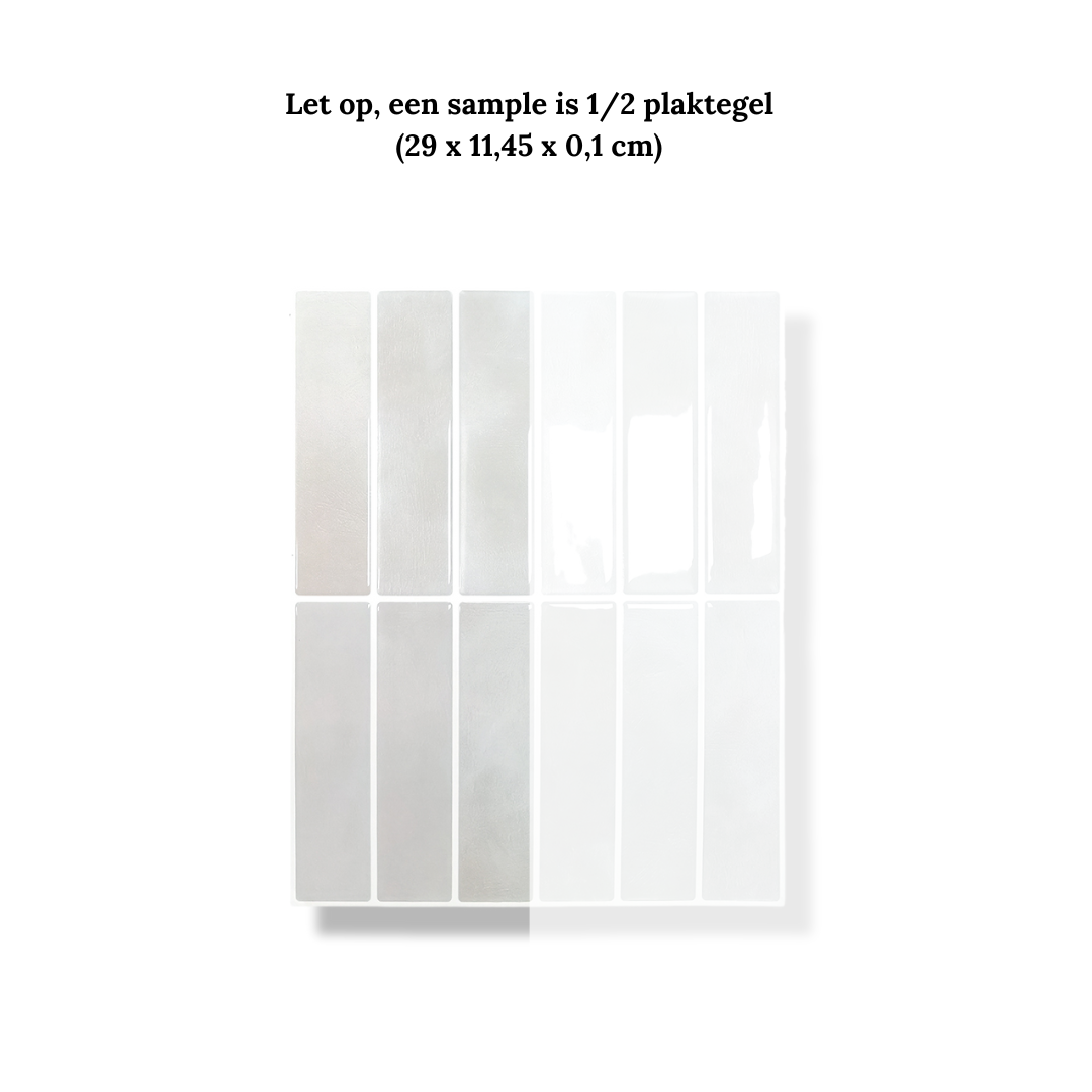 Plaktegel Rose glow langwerpig 1mm