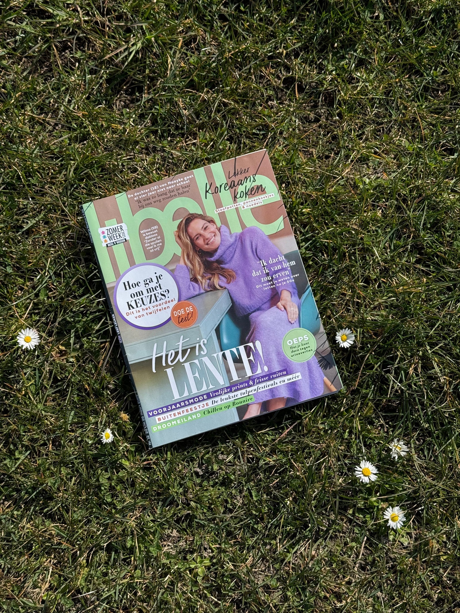 123plaktegels in het weekblad Libelle