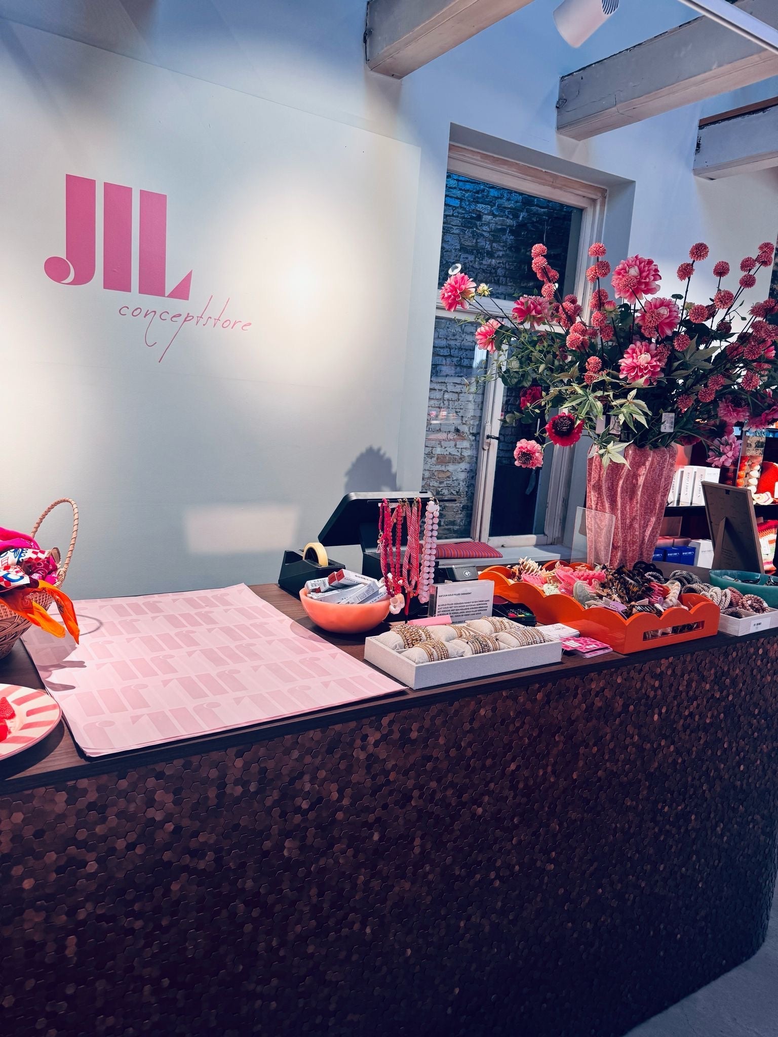 Balie bij Conceptstore Jil