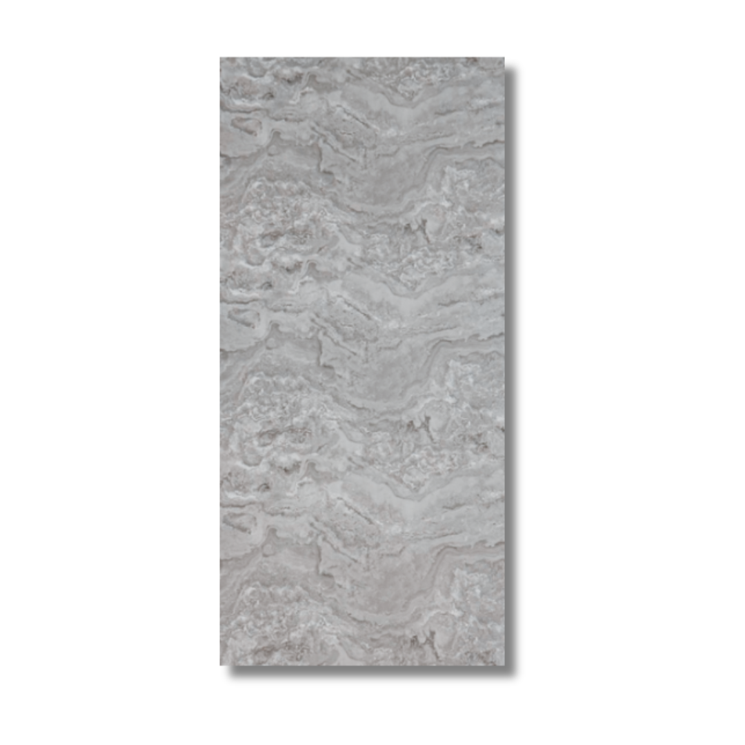 PVC wandpanelen marmer zijdenglans Cemento Chiaro 260x122 cm