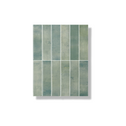 Plaktegel Earthy green langwerpig 1mm