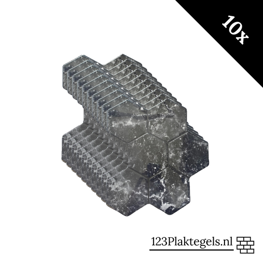 Klebefliese Hexalux noir