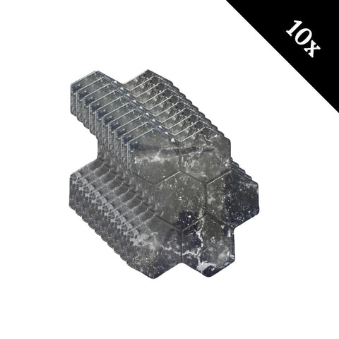 Klebefliese Hexalux noir