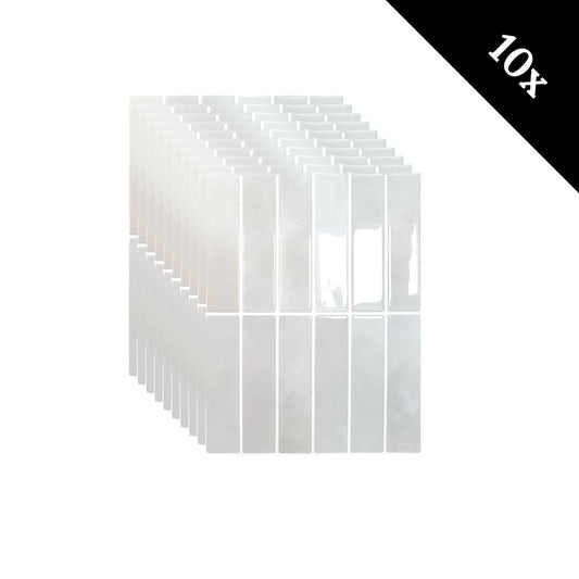 Plaktegel Rose glow langwerpig 1mm