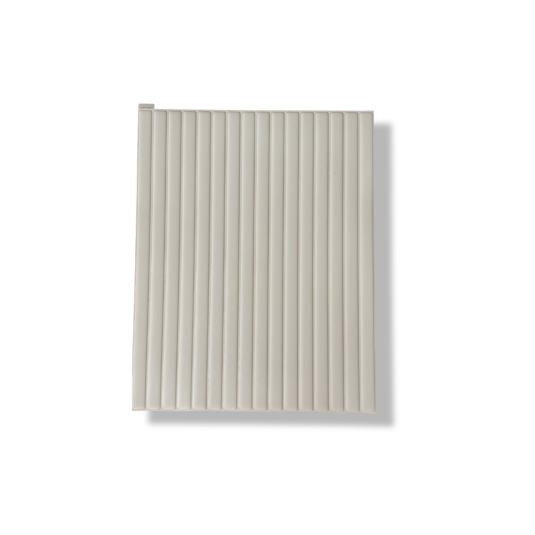 Plaktegel Japandi Cremé langwerpig 1mm