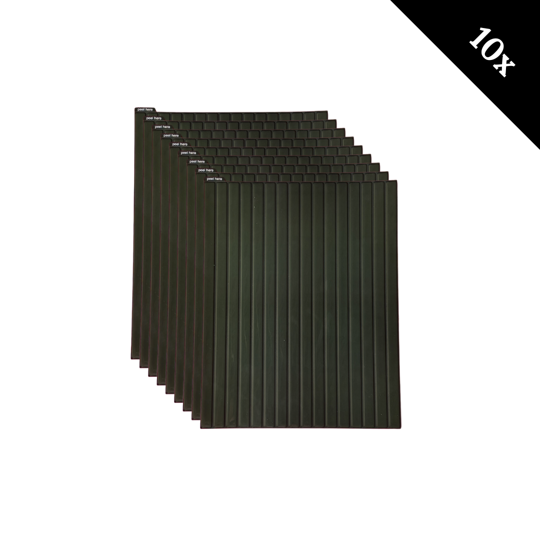Plaktegel Mystic Green langwerpig 1mm