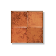 Süße Cognac-Quadrat-Klebefliese 1 mm
