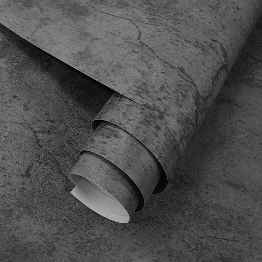 Zelfklevend behang - Beton look dark grey