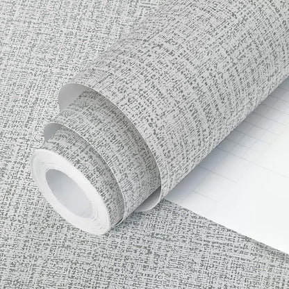 Self-adhesive wallpaper - Linen grey