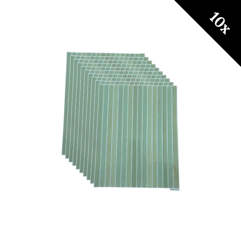 Plaktegel Earthy green slim 1mm