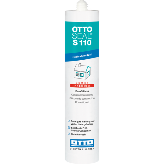 OTTO SEAL S110 - WIT - siliconen afwerk kit